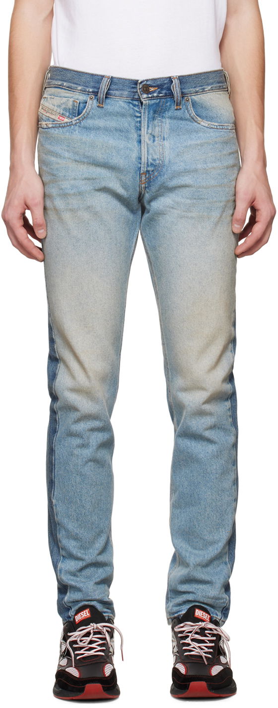 Jeans Diesel 1995 Faded Slim Jeans Blå | A0711609E21