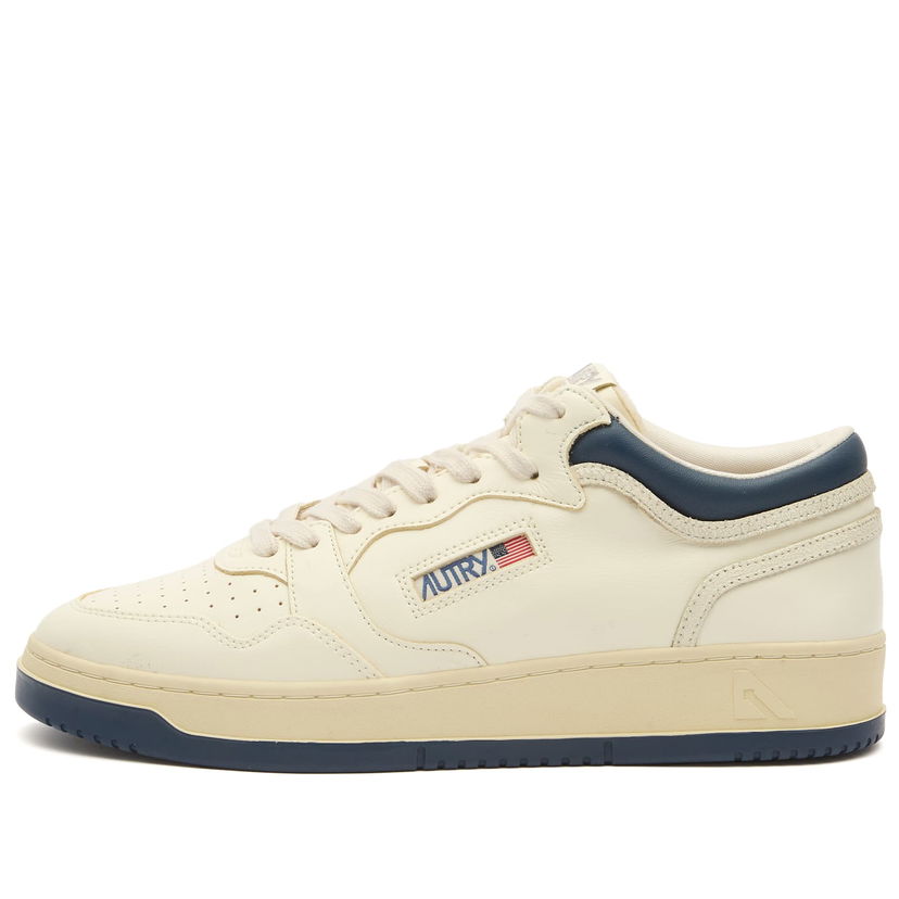 Sneakers og sko Autry Med-Way Mid Leather Hvid | MYMMEK06