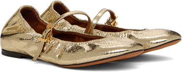 Sneakers og sko LANVIN Mary Jane Ballerina Flats Metalisk | FW-BAMB05-CRCA-H24, 3