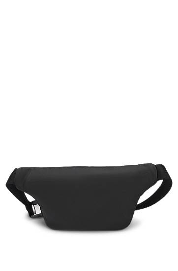 Taljetaske BOSS HUGO Twill Belt Bag with Stacked Logo Sort | 50547398, 1