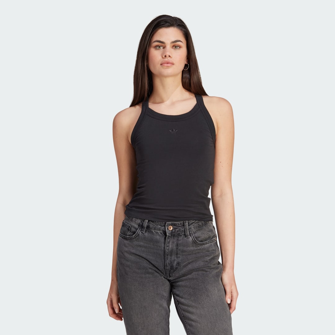 Tanktop adidas Originals Premium Essentials Tank Top Sort | II8034, 1