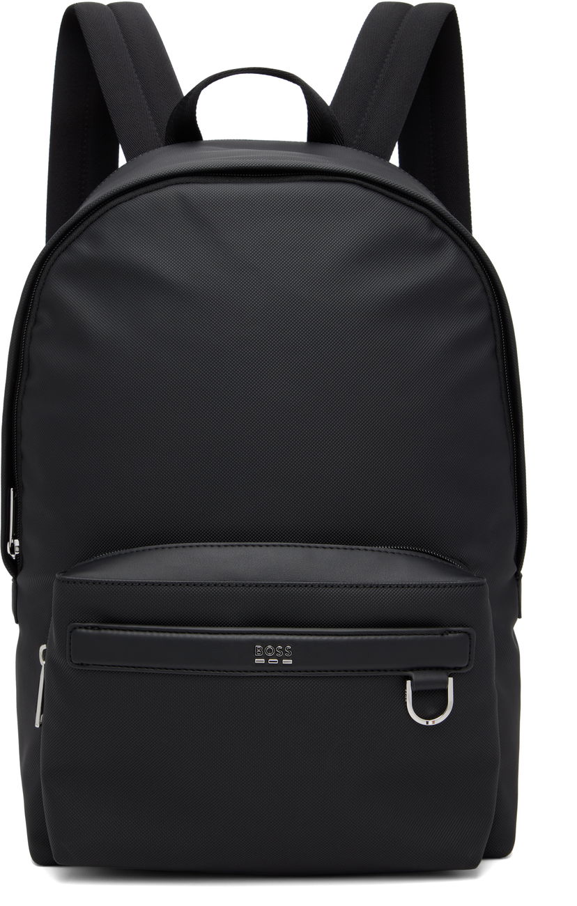 Rygsæk BOSS BOSS Smooth & Structured Backpack Sort | 50548779