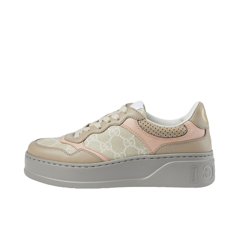 Sneakers og sko Gucci GG Sneaker Oatmeal Light Pink GG Supreme (W) Grå | ‎700775 UPG90 9595