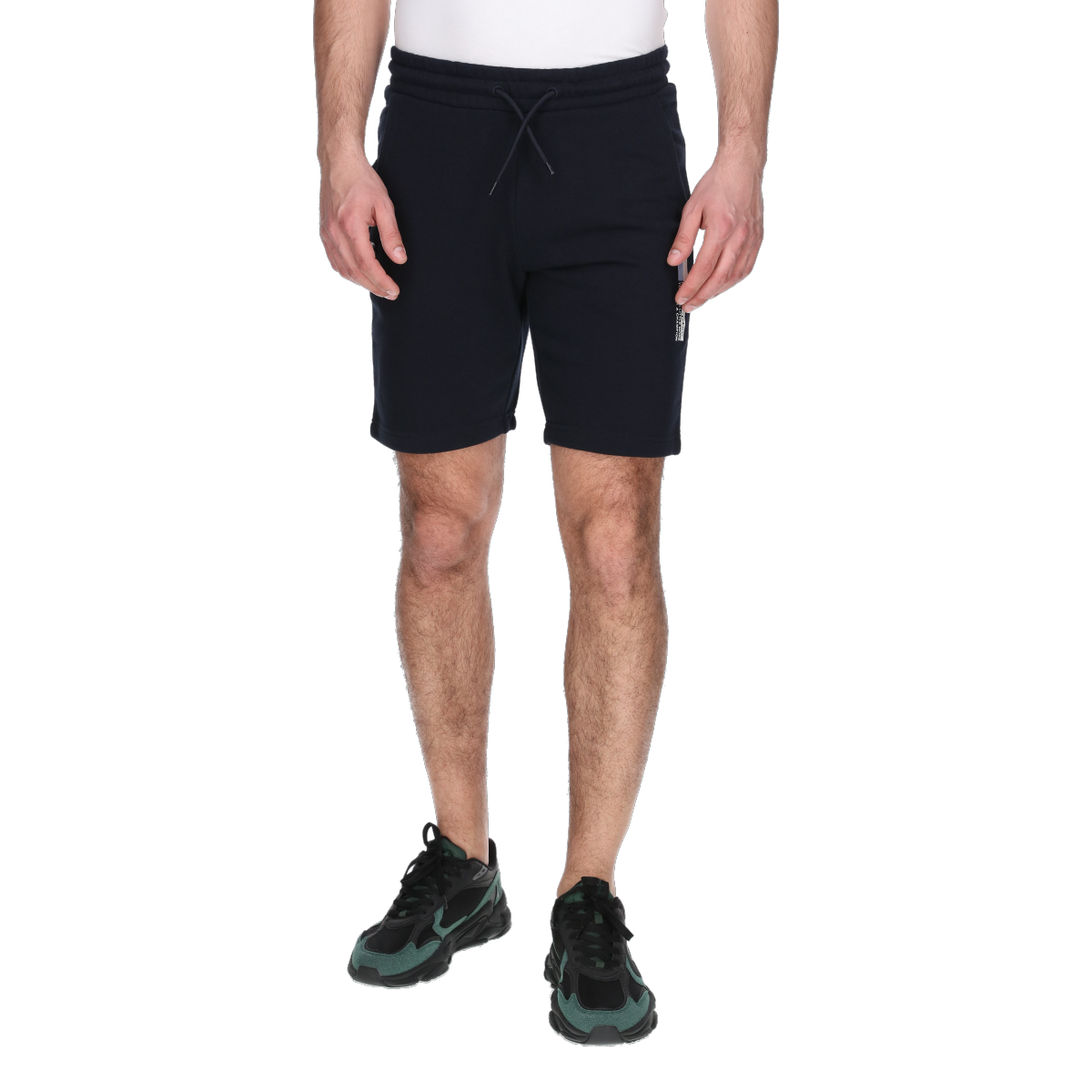 Shorts Champion Drawstring Sweat Shorts Mørkeblå | 221513-BS501, 0