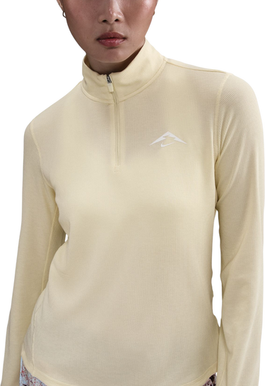 T-shirt Nike Trail Quarter-Zip Ribbed Long Sleeve Top Gul | hj2248-745, 2