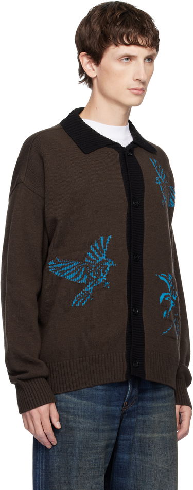 Sweater Andersson Bell Andersson Bell Bird Intarsia Cardigan Flerfarvet | atb1371u, 1