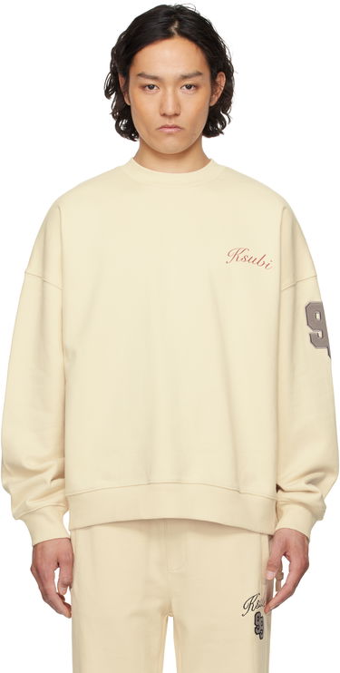 Sweater Ksubi Ksubi Playoff Ekcess Sweatshirt Beige | MSP25FL004, 0