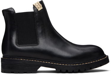 Sneakers og sko visvim Gornergrat Mid-Folk Chelsea Boots Sort | 0125202002006, 0