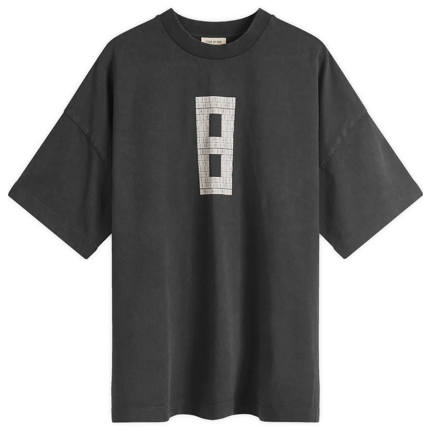 T-shirt Fear of God 8 Print T-Shirt Sort | FG24FW50-101558GWJ-001, 0