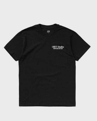 T-shirt OBEY Visual Food For Your Mind Sort | 165263749-BLK, 0