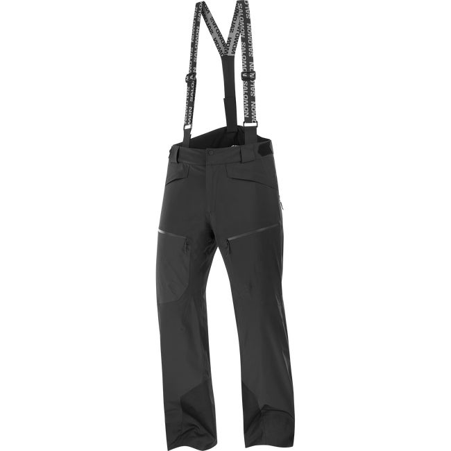 Bukser Salomon Ski Pants with Suspenders Spectral Sort | LC2637800, 1
