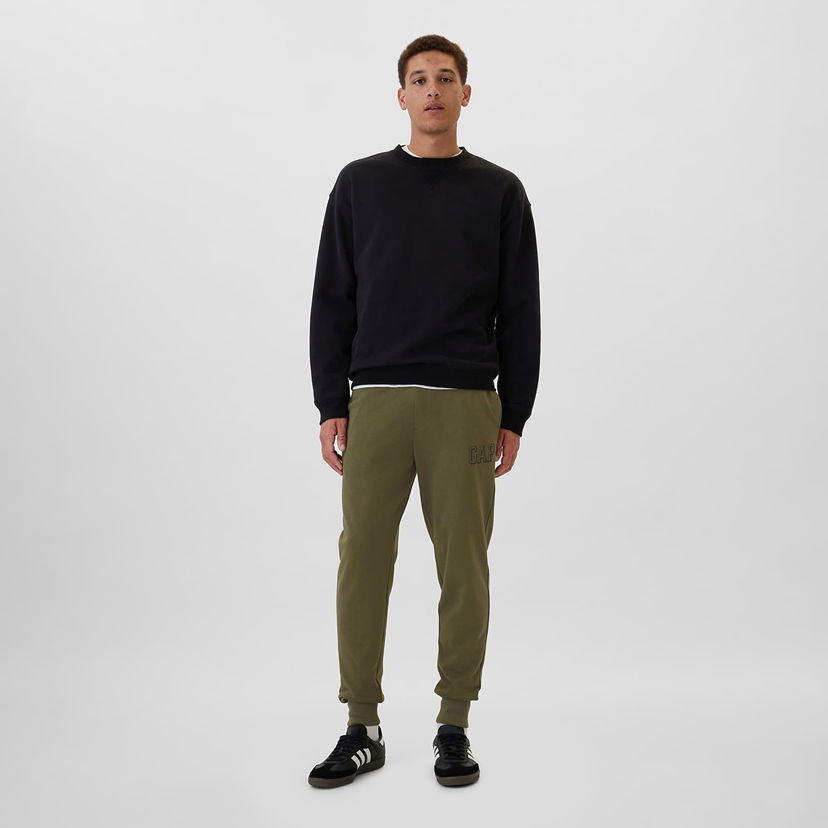 T-shirt GAP Athletic Jogger Olive Night S Sort | 542249-03