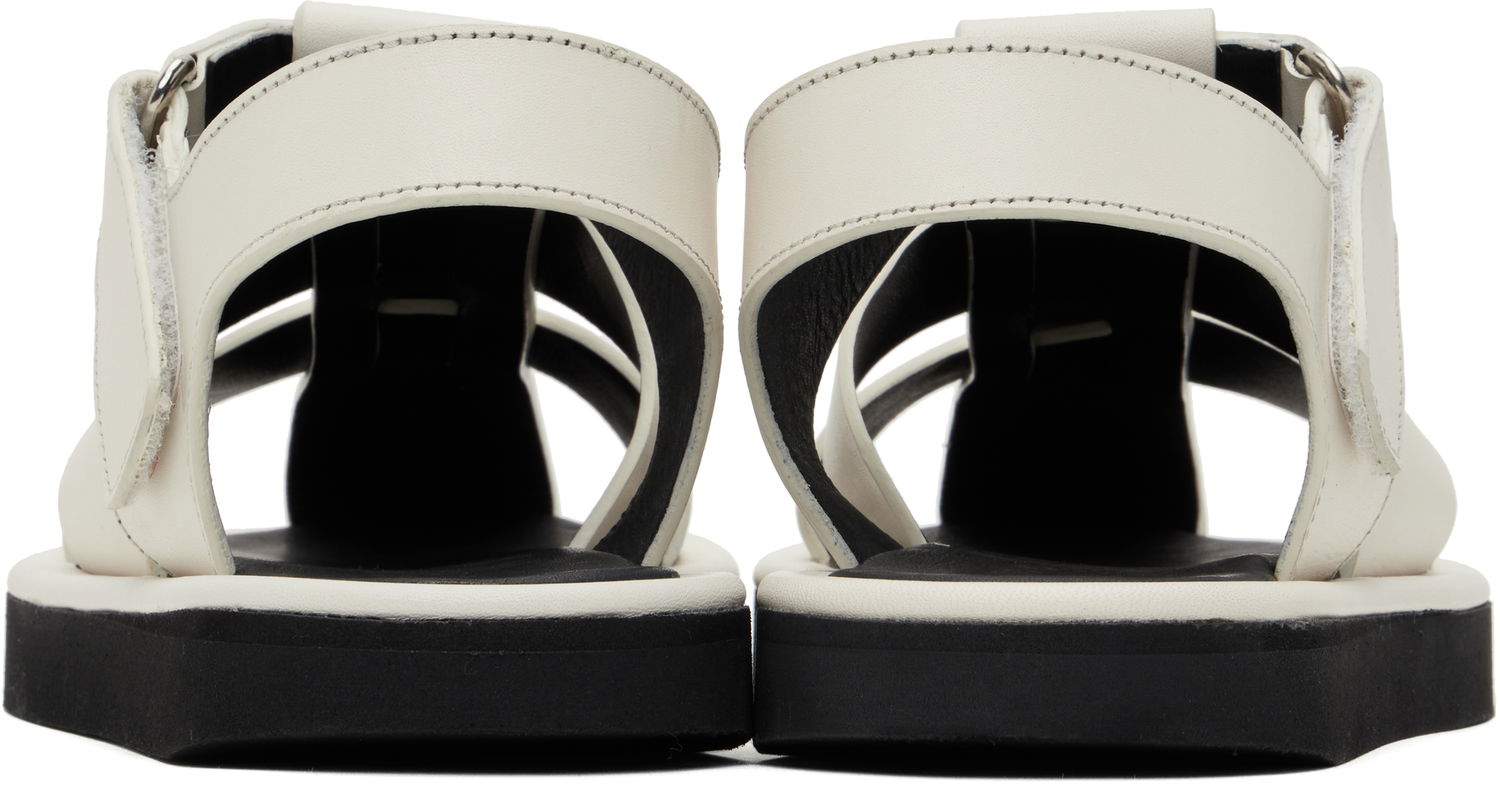Skopleje Studio Nicholson Studio Nicholson Cassius Sandals Hvid | CASSIUS SNW - 1380, 1