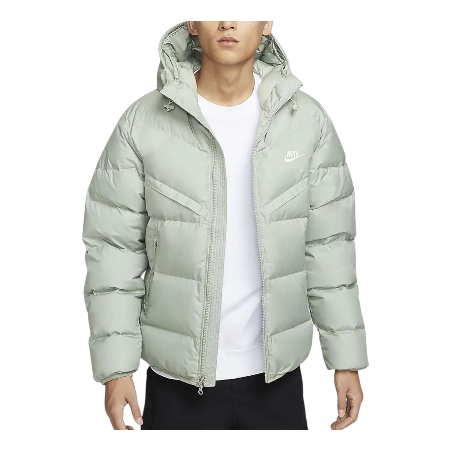 Puffer jakke Nike Men's Storm-FIT Windrunner Hooded Jacket Grøn | HQ0897-370, 0