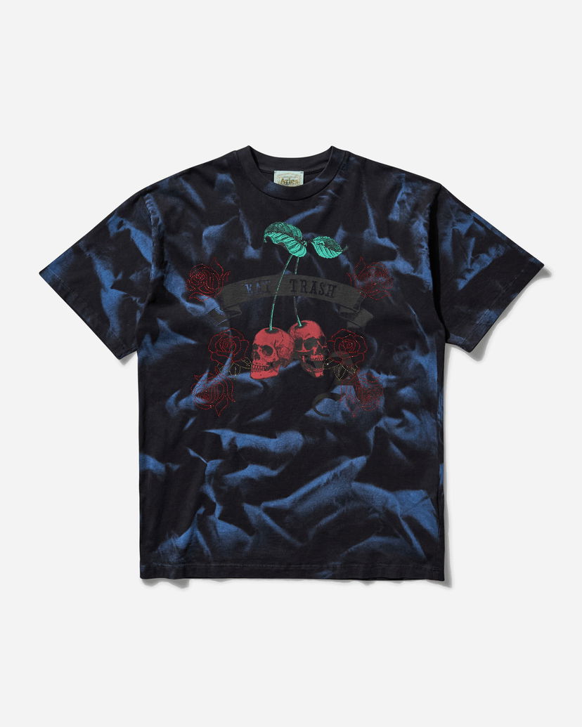 T-shirt Aries Sprayed Trash Cherries T-Shirt Sort | AR6001503 MLT