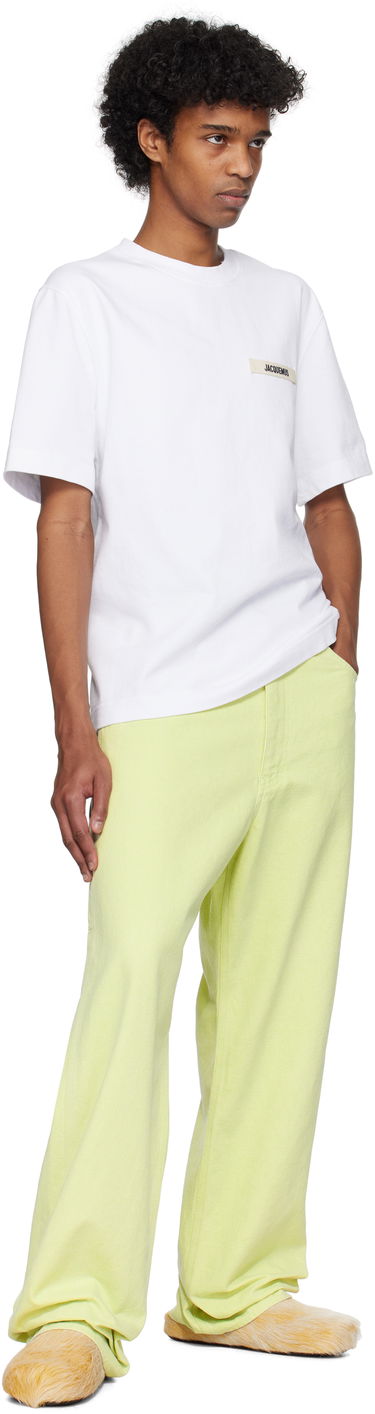 T-shirt Jacquemus Gray Les Classiques 'Le Hvid | 24E245JS208-2125, 3