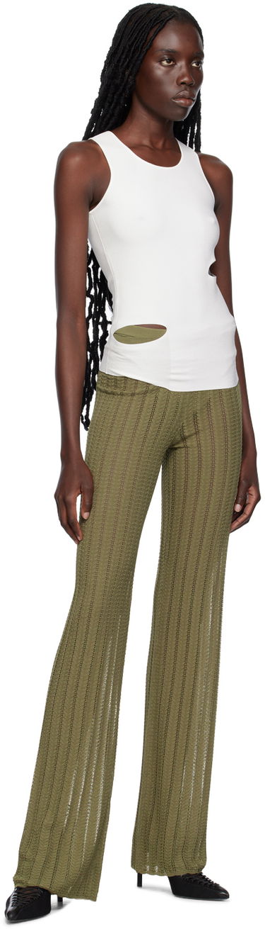 Bukser Dion Lee Dion Lee Knit Trousers Grøn | C7217P23, 3