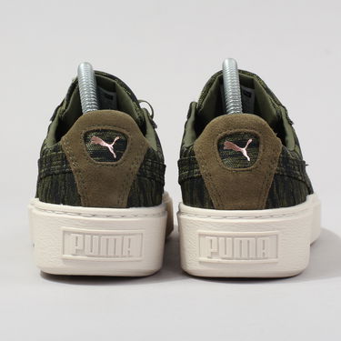 Sneakers og sko Puma Basket Platform VR Wn's olive night - olive night Grøn | 364092 01, 3