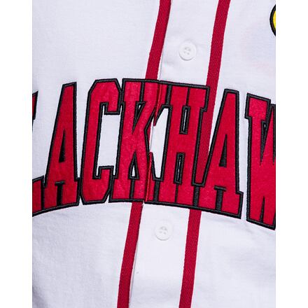 Jersey Mitchell & Ness Practice Day Button Front Jersey CHICAGO BLACKHAWKS Hvid | TBTF4994-CBHYYPPPWHIT, 1