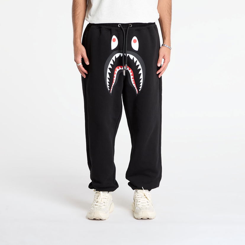 Joggingbukser BAPE Shark Relaxed Fit Sweat Pants XXL Sort | 001PTL801321MBLK