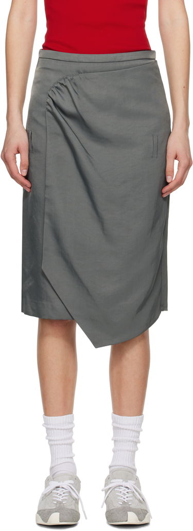 Nederdel ADER ERROR ADER error Product. 67 Midi Wrap Skirt Grå | BO01SSSK0201CC, 0