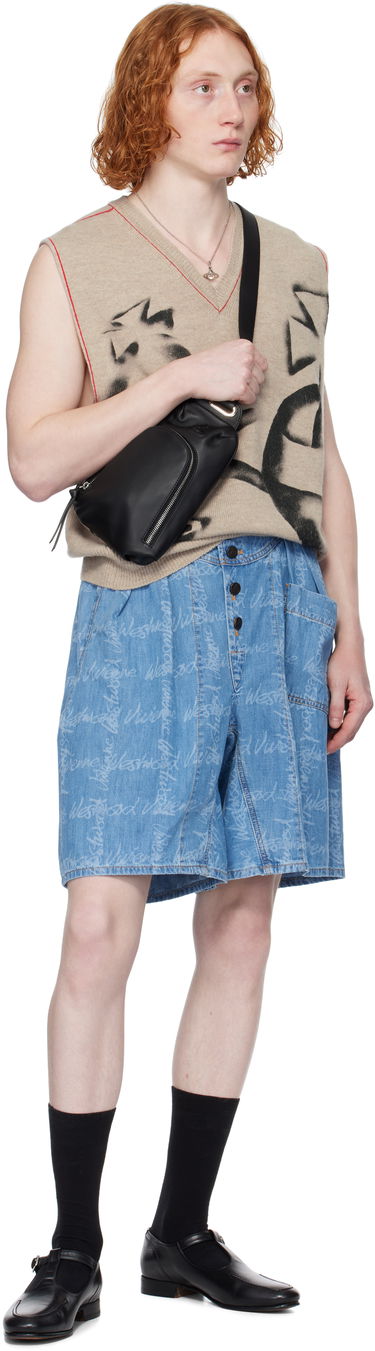 Shorts Vivienne Westwood Vivienne Westwood Romario Bermuda Shorts Blå | 39060002-W014J-, 3