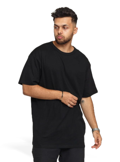 T-shirt Urban Classics Organic Basic Tee Sort | TB3085 black