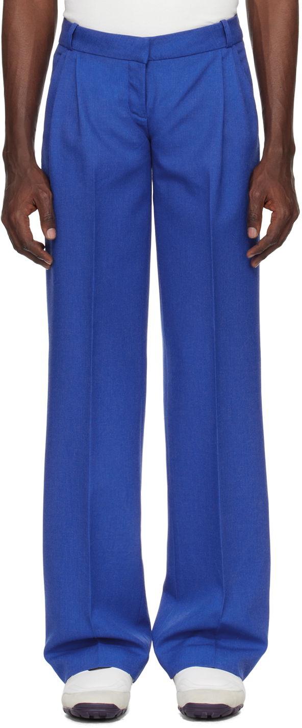 Bukser Coperni Tailored Wide Leg Trousers Blå | COPP63835MEN