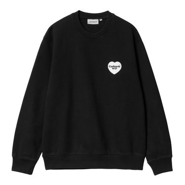 Sweater Carhartt WIP Heart Bandana Crewneck Sort | I033246_0D2_06, 1