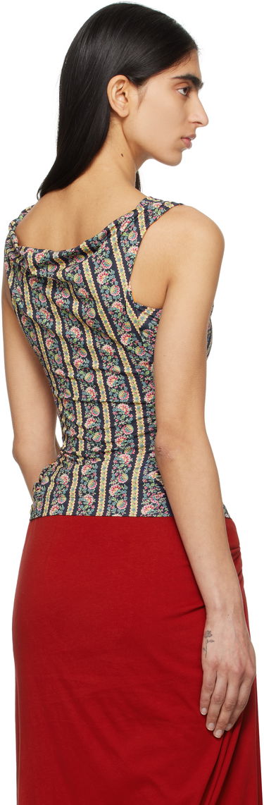 Tanktop Vivienne Westwood Vivienne Westwood Ginnie Floral Jersey Sleeveless Top Sort | 16030007-J008A-, 2