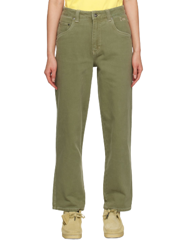 Jeans Dime Classic Relaxed Jeans Grøn | DIME23D2F34GRN