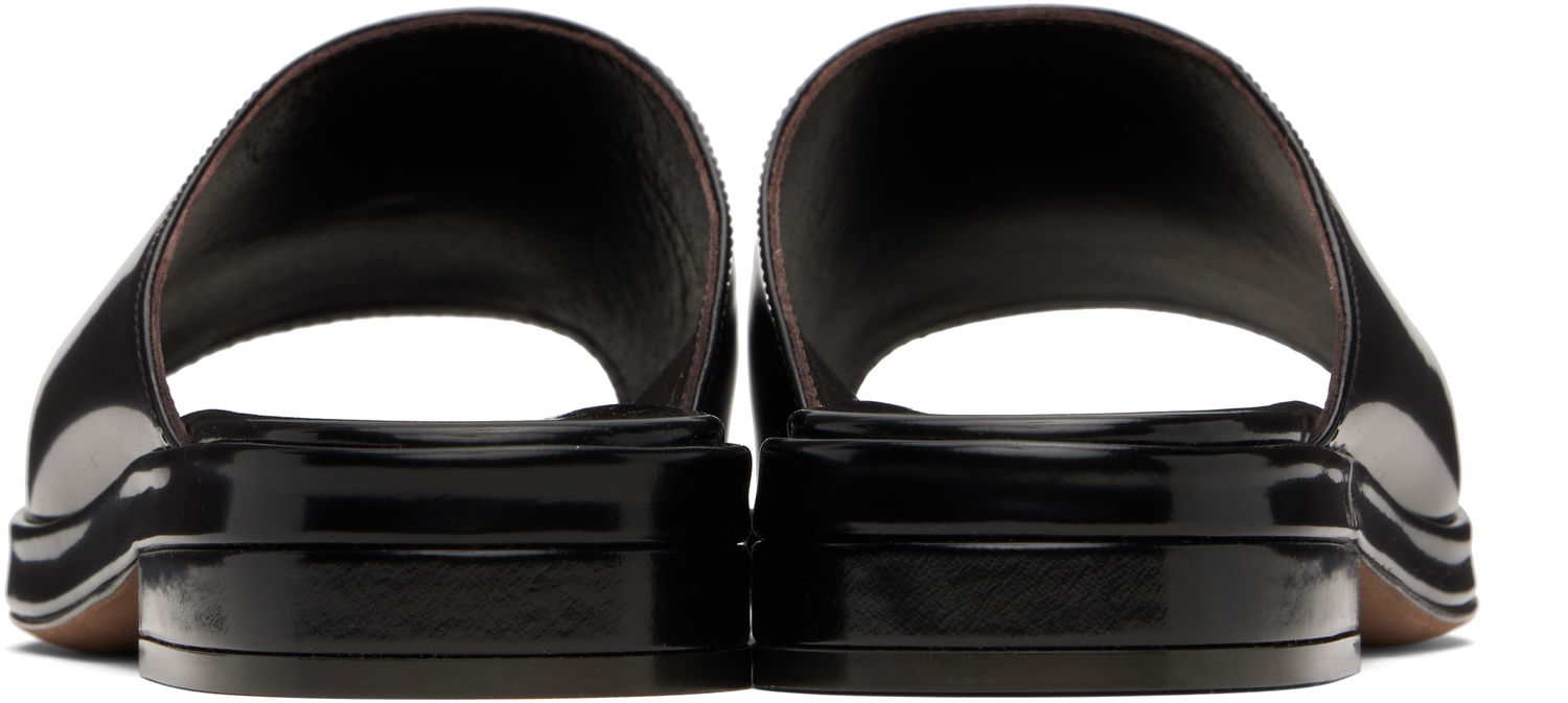 Tøj The Row The Row Emi Mules Sort | F1596-L604, 1