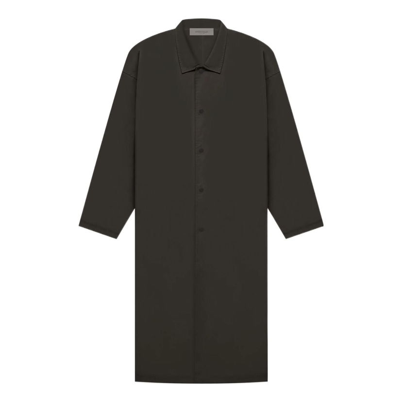 Skjorte Fear of God Long Coat Sort | FOG-FW22-852