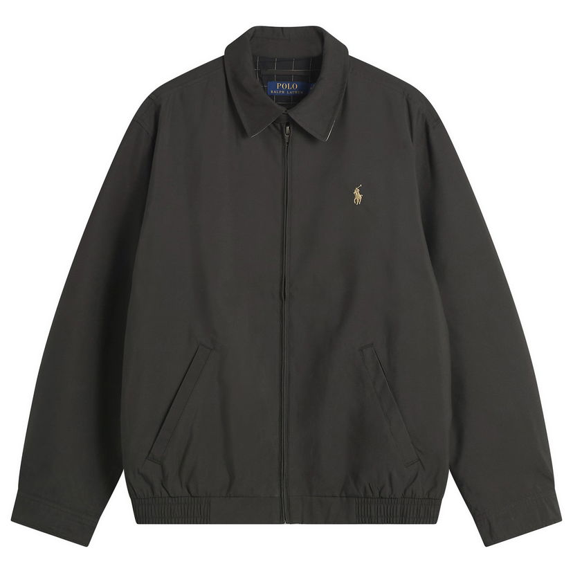 Jakke Polo by Ralph Lauren Bi-Swing Harrington Jacket Sort | 710548506-BLK