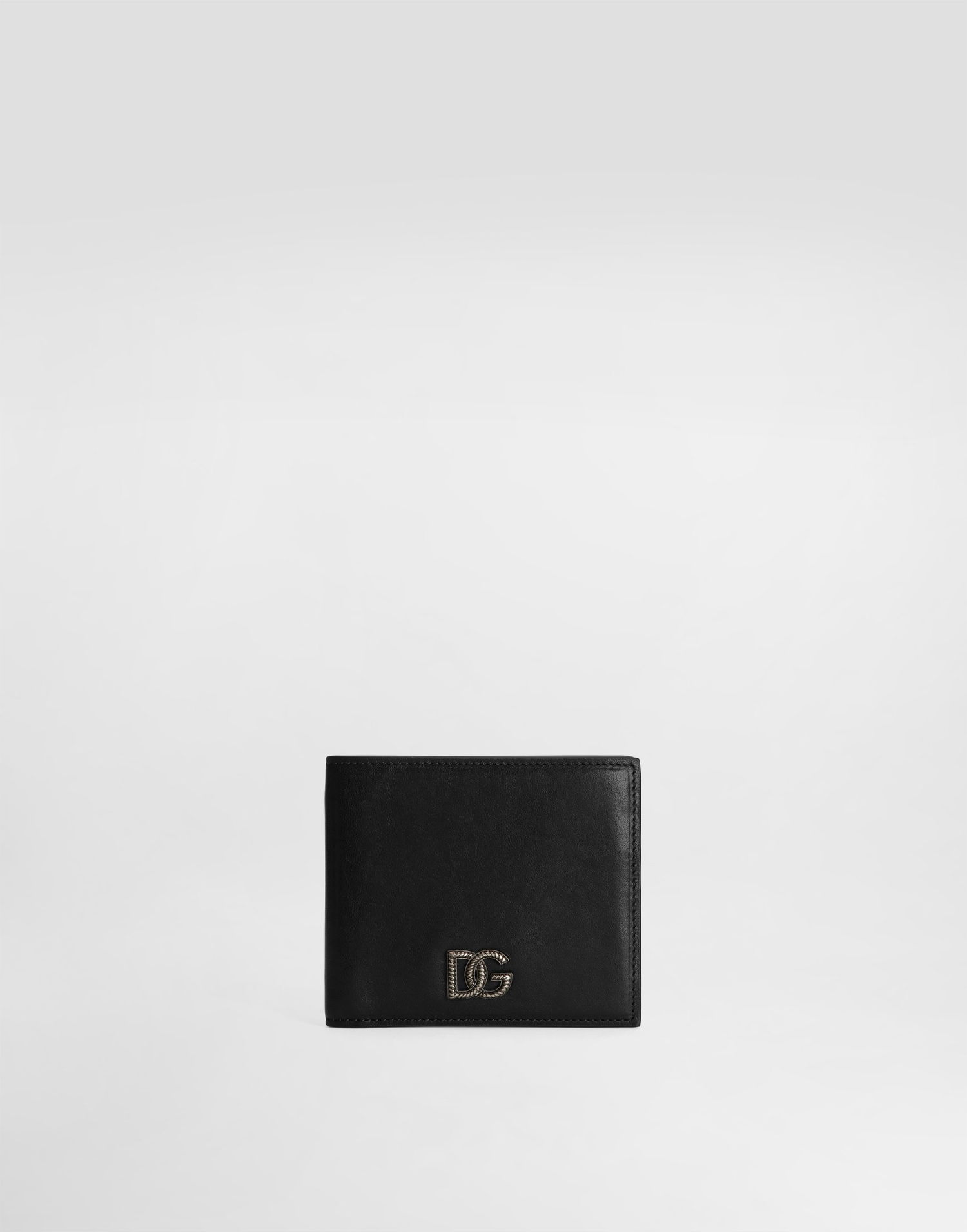 Tegnebog Dolce & Gabbana Tempesta Calfskin Wallet Sort | BP1321AU99480999, 0