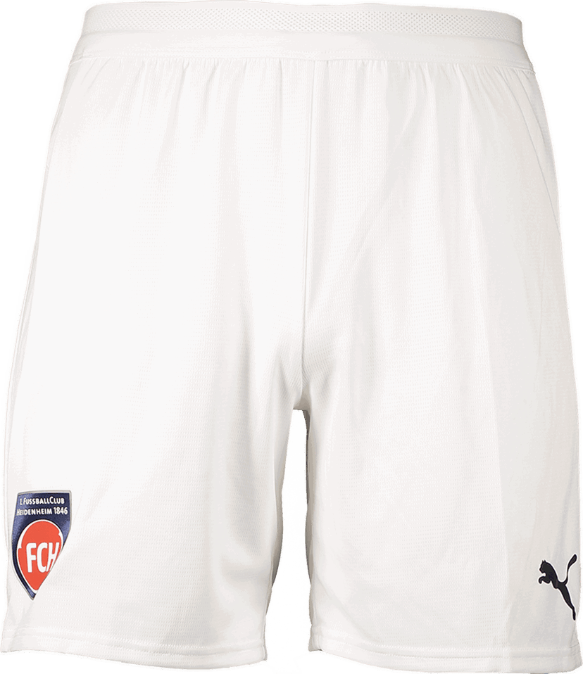 Shorts Puma 1. FC Heidenheim 3rd Shorts 2025/26 Hvid | 5fch706275-04
