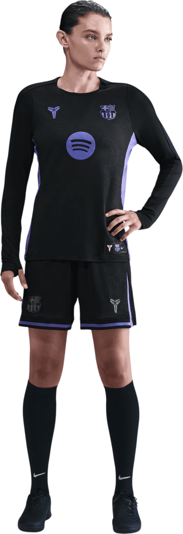 T-shirt Nike Kobe x FC Barcelona Strike Pre-Match Drill Top Sort | hq0484-011, 1