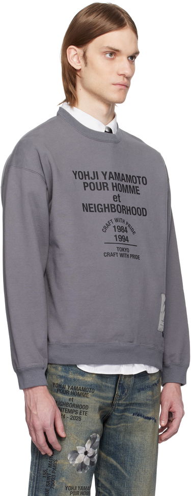 Sweater Yohji Yamamoto Yohji Yamamoto x Neighborhood Edition Long Sleeve Sweatshirt Grå | HP-T88-995, 1