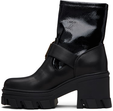 Sneakers og sko Versace Sophie Baroque Buckle Boots Sort | E79VA3S80_EZSC73, 2