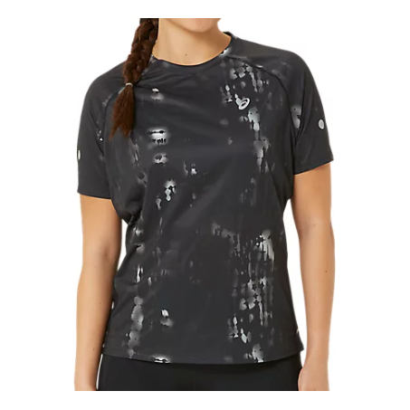 T-shirt Asics Road Lite-Show Printed Running T-Shirt Sort | 2012D073-002, 0