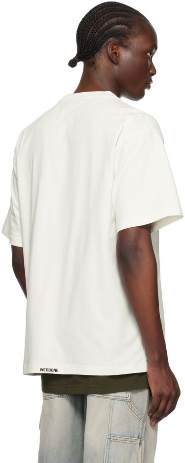T-shirt We11done We11done Pearl Bear T-Shirt Hvid | WD-TT2-24-780-U-IV, 2