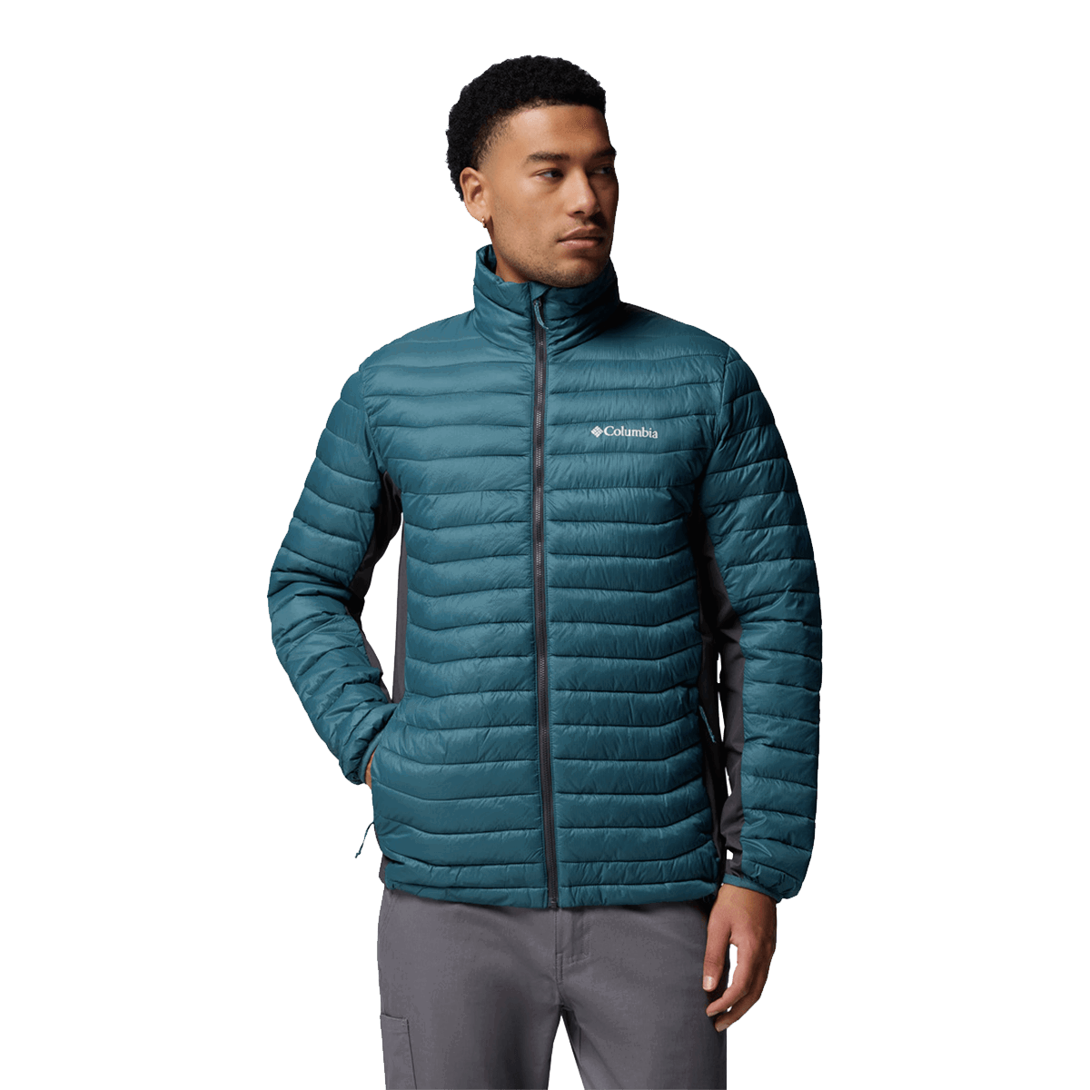 Puffer jakke Columbia Powder Pass™ Hybrid Jacket Turkis | 2134141429, 0