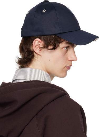 Kasket AMI AMI Paris Ami de Coeur Cotton Cap Mørkeblå | UCP026.CO0103, 2