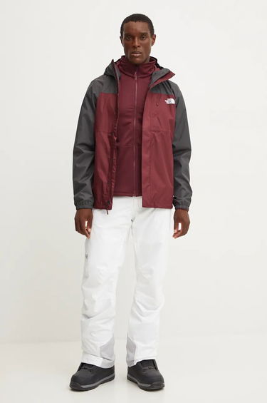 Vindjakke The North Face Quest Triclimate Three-In-One Outdoor Jacket Rød | NF0A3YFH7OK1, 2