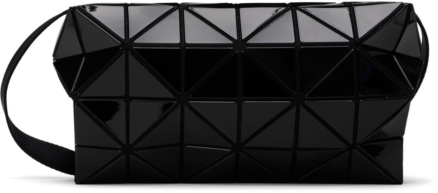 Skuldertaske BAO BAO ISSEY MIYAKE Glossy Triangular Panel Carton Shoulder Bag Sort | BB58AG422, 0