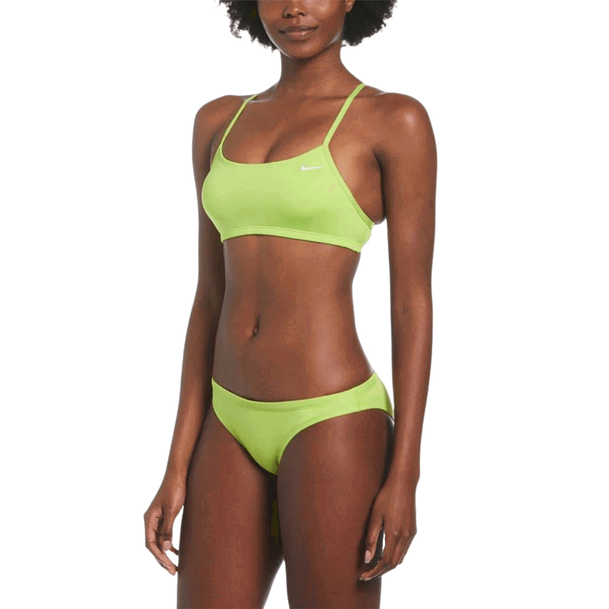 Badetøj Nike Racerback Bikini Set Grøn | NESSA211-312, 0
