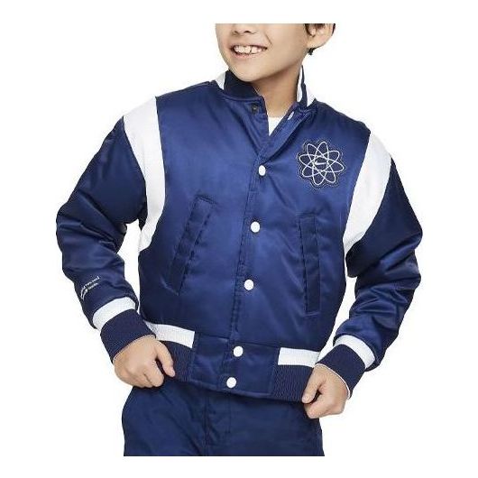 Bomberjakke Nike Culture of Basketball Therma-FIT Loose Jacket Blå | FJ6045-410, 0