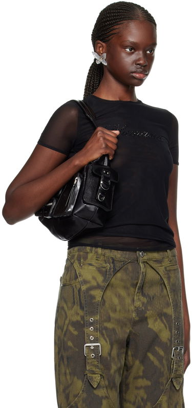 Cargo bukser Blumarine Blumarine Crystal Cut T-Shirt Grøn | P422T055A, 1