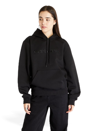 Sweatshirt Carhartt WIP Sweatshirt Hoodie Sort | I030547.00EXX
