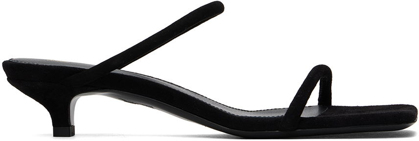 Tilbehør TOTEME TOTEME 'The Minimalist' Heeled Sandals Sort | 243-WAS2065-LE0012, 0